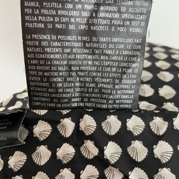 GUCCI Black Suede 100% Leather Bomber Jacket Made in Italy sz 44EU - Picture 7 of 16